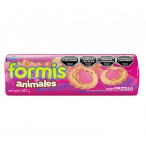 Galletitas Vainilla Frutilla Formis 102 Gr