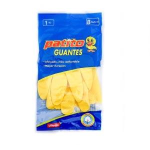 Guantes De Latex 8 Mediano Patito 1 Par