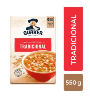 Avena Integral Tradicional Quaker 550 G