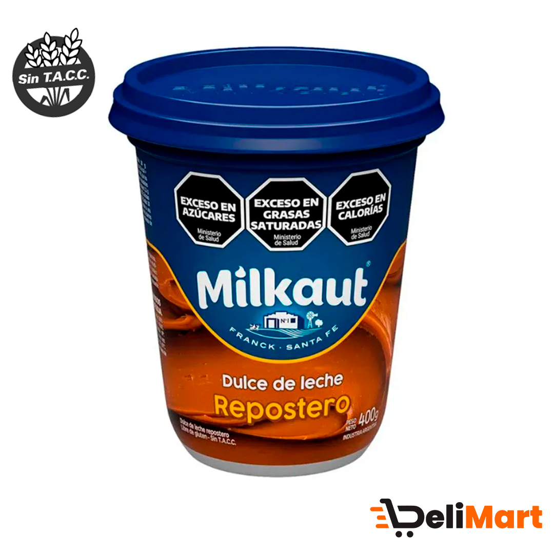 Dulce De Leche Repostero Milkaut 400 Gr
