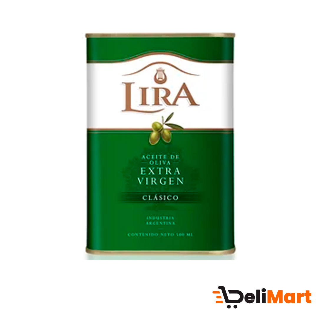 Aceite De Oliva Extra Virgen Lira 500 Cc