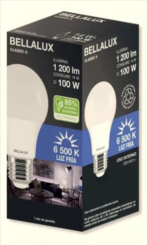 Lampara Led Bellalux 14w Fria