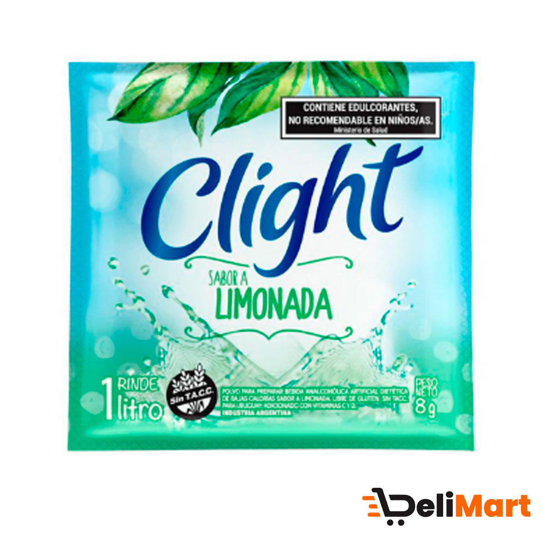 Jugo En Polvo Limonada Clight 8 Gr