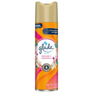 Aromatizante En Aerosol Glade Naranjo y Orquideas 360ml