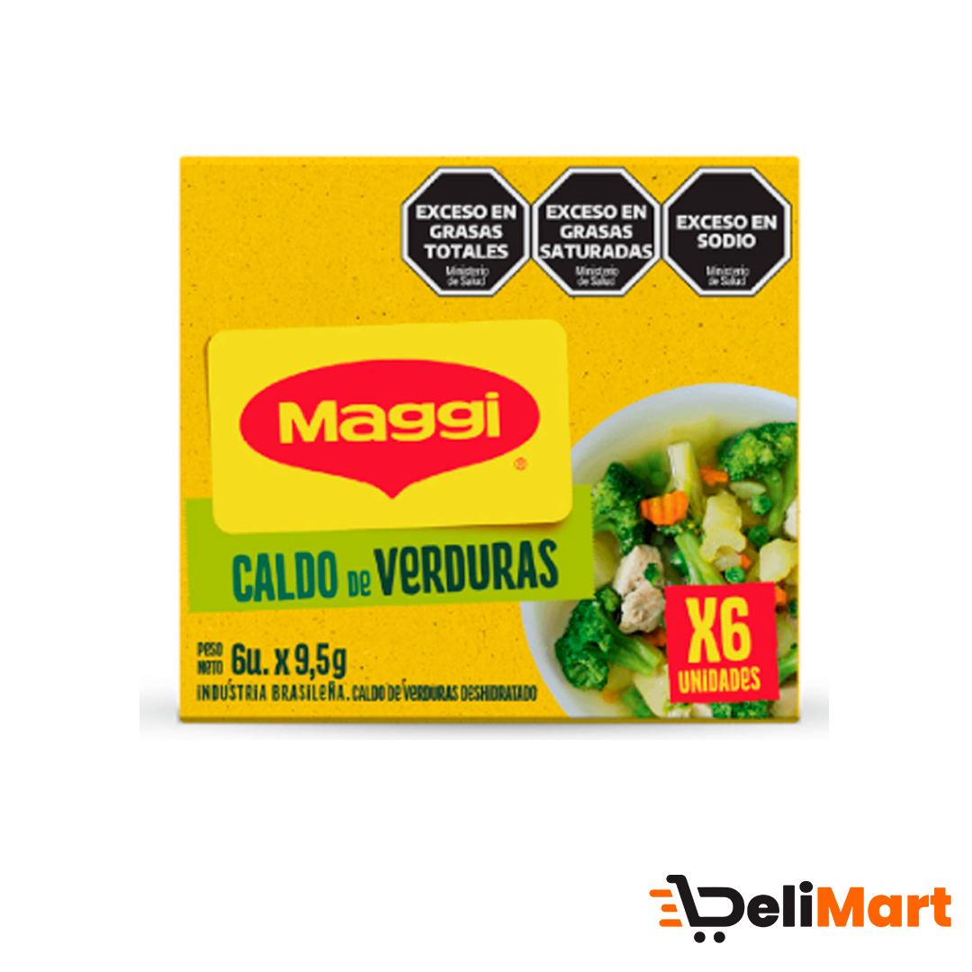 Caldo de Verduras Maggi 6 x 9.5 g