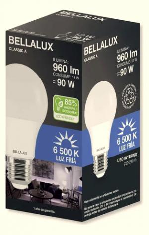 Lampara Led Bellalux 12w Fria