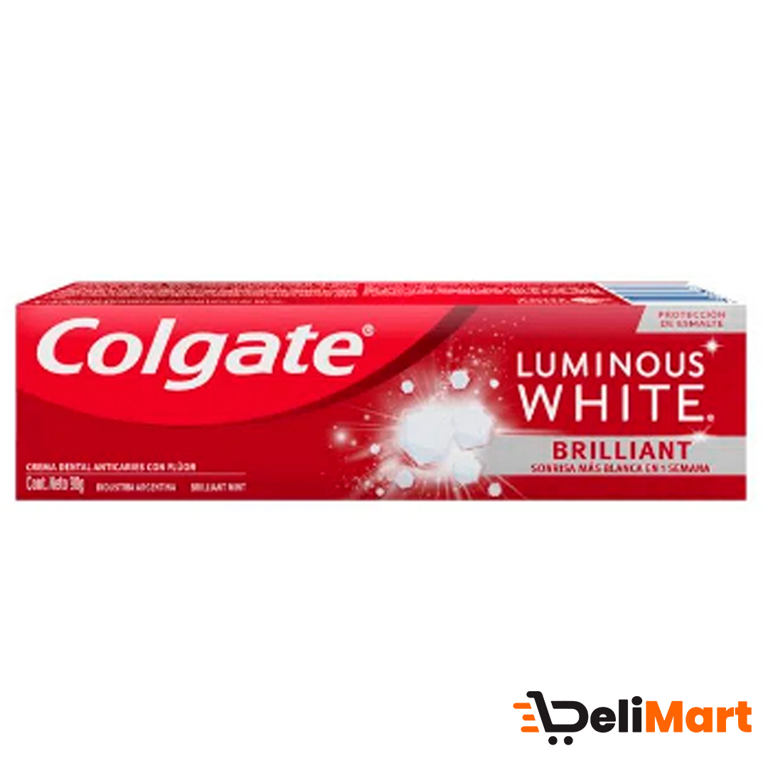 Crema Dental Colgate Luminous White Brilliant 90 Gr
