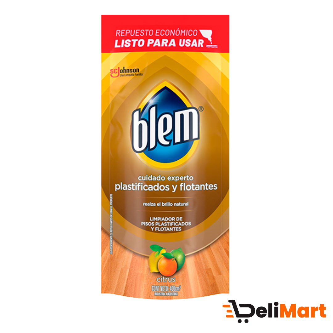 Limpiador de Pisos Plastificados y Flotantes Citrus 400 Cc