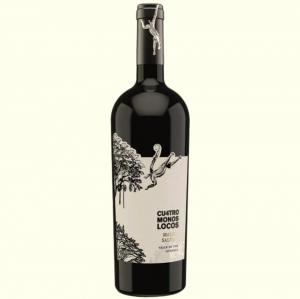Vino Cuatro Monos Locos X750 Cc Malbec