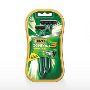 Maquina De Afeitar Confort3 Sensitive Bic 2 Unidades