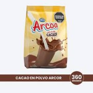 Cacao En Polvo Arcoa 360 Gr