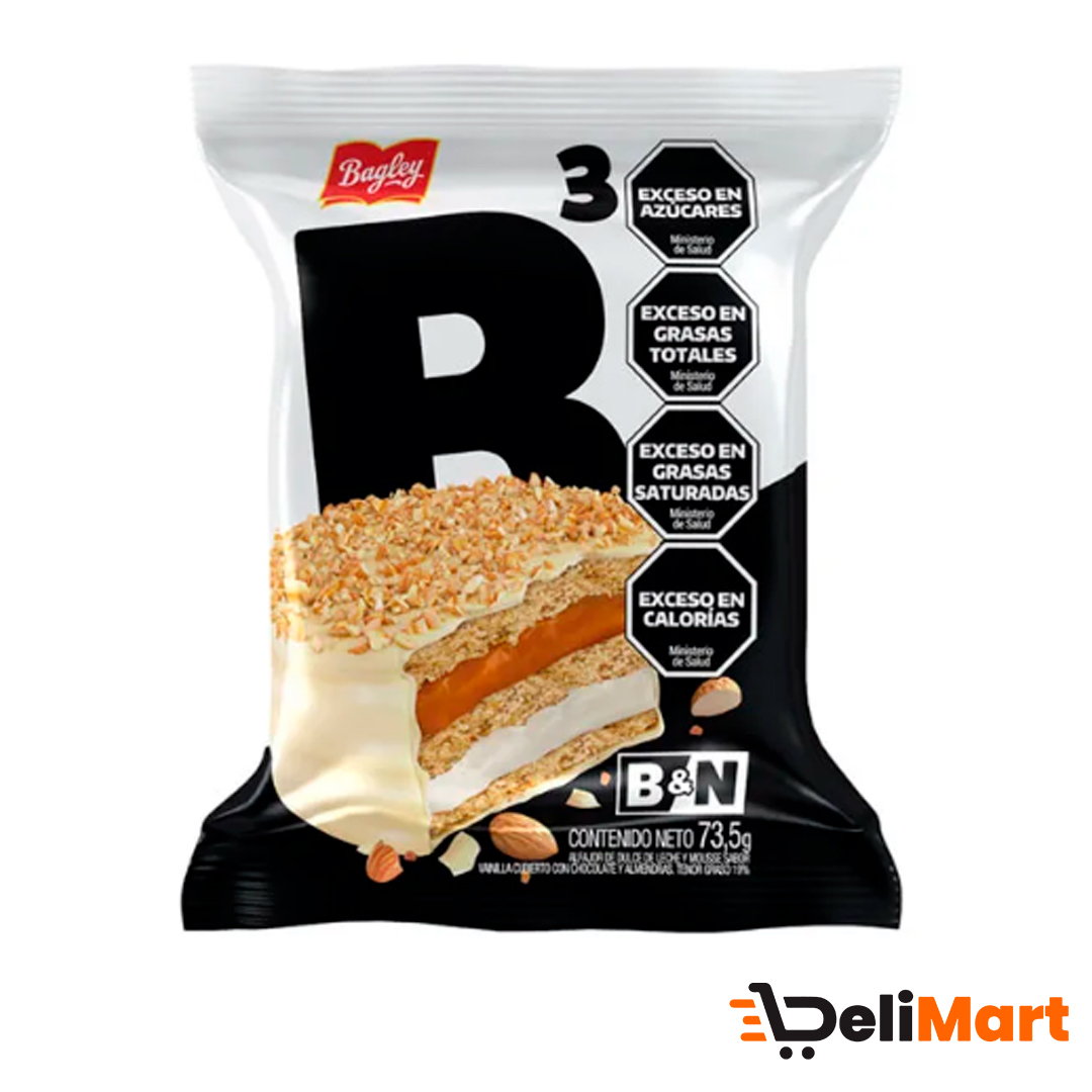 Alfajor Triple B&N Blanco 73.5 Gr