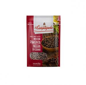 Pimienta Negra En Granos La Campagnola X 23gr