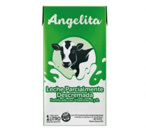 Leche Parcialmente Descremada Angelita 1 Litro
