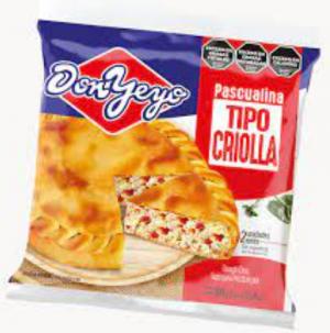 * Tapa para Pascualina Tipo Criolla Don Yeyo x 380gr