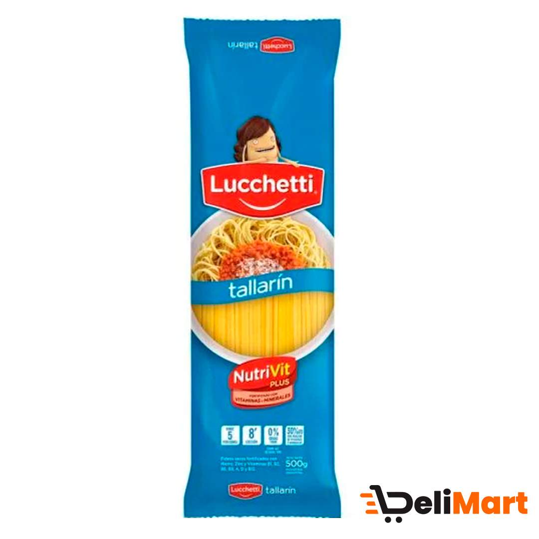 Fideos Largos Tallarines Lucchetti 500 Gr
