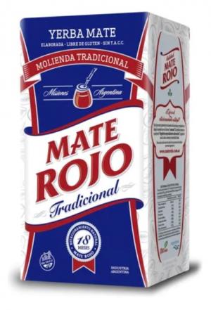 Yerba Mate Rojo X500 Gr Tradicional