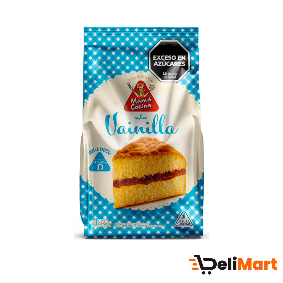 Bizcochuelo Mama Cocina Vainilla x 540 Gr