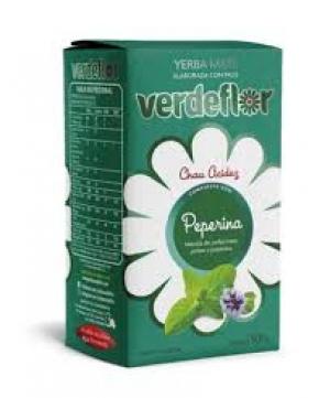 Yerba Mate Compuesta Verdeflor Con Peperina X 500 Gr