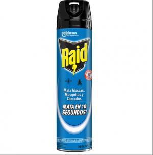 Insecticida Raid Azul MMM Aerosol x 360cc