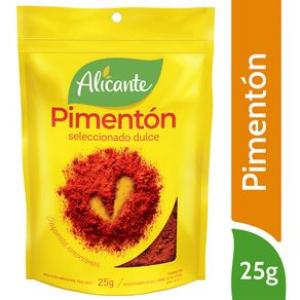 Condimento Alicante Pimentón Seleccionado 25 Gr