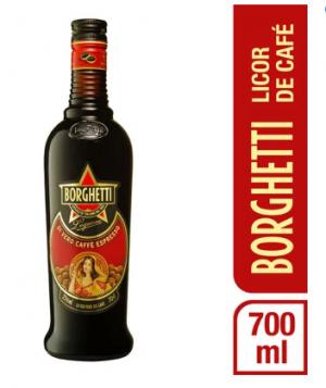 Licor De Cafe Borghetti 700 Cc