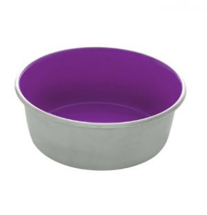 Comedero/bebedero Antideslizante Acero Purpura Dogit 560 Ml