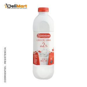 * Leche Clasica Mas Liviana La Serenisima Botella Larga Vida 1l
