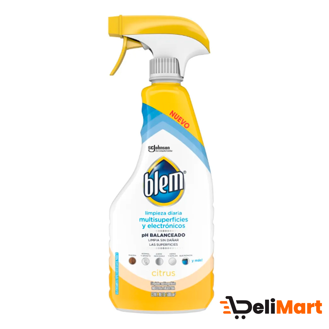 Blem Limpieza Diaria Multisuperficies y Electronicos Citrus Gatillo 500 Cm