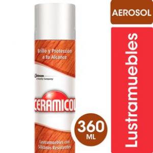 Lustramuebles Ceramicol Aerosol 360 Ml