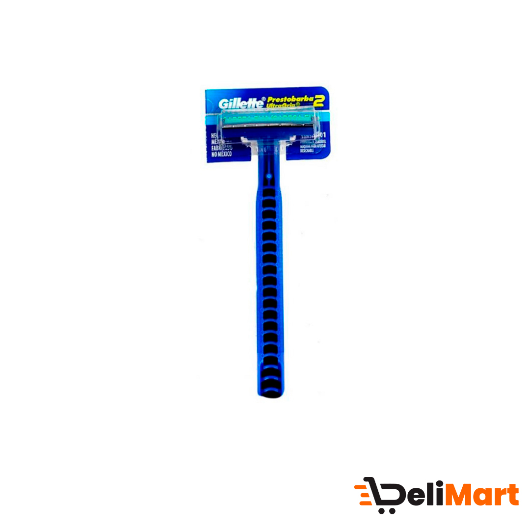 Maquina Para Afeitar Gillette Presto Barba Ultra Grip2 1 Unidad