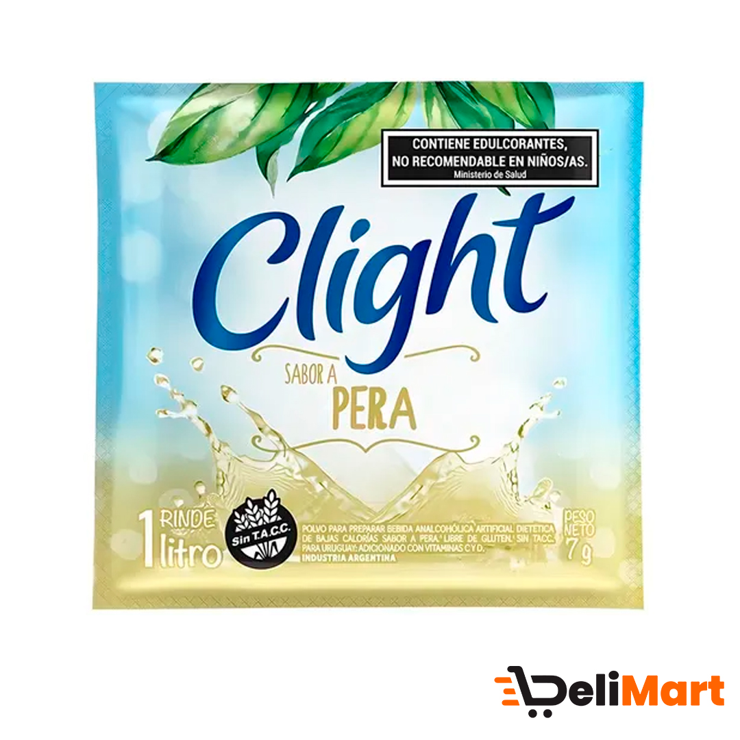 Jugo En Polvo Pera Clight 8 Gr