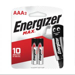Pilas Energizer Triple AAA 2 Unidades