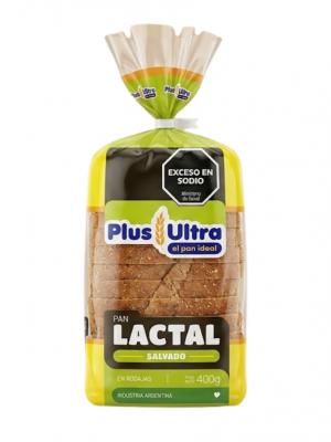 Pan Lactal Salvado Plus Ultra x400 Gr