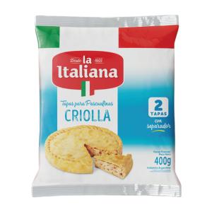 * Tapa Para Pascualina  Criolla La italiana x 400gr