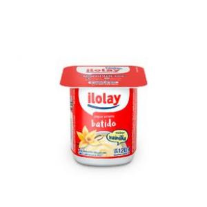 Yogur Batido Entero Ilolay  Vainilla 120gr