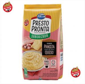 Polenta Instantanea Presto Pronta Panceta y Queso Arcor 250 gr
