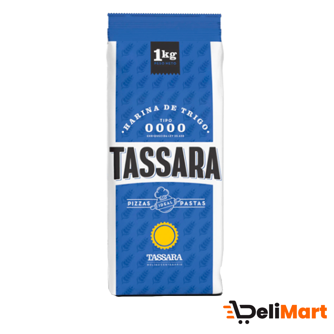 Harina de trigo Tassara X1kg 0000
