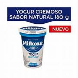 Yogur Entero Firme Natural Milkaut 180 gr