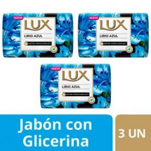 Jabón De Tocador Lirio Azul Lux Tripack