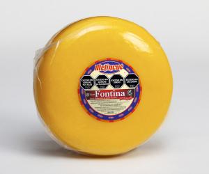 Queso Fontina x300g Melincue envasado al vacio
