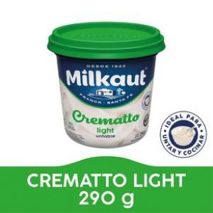 * Queso Crema Crematto balance Milkaut 285 Gr