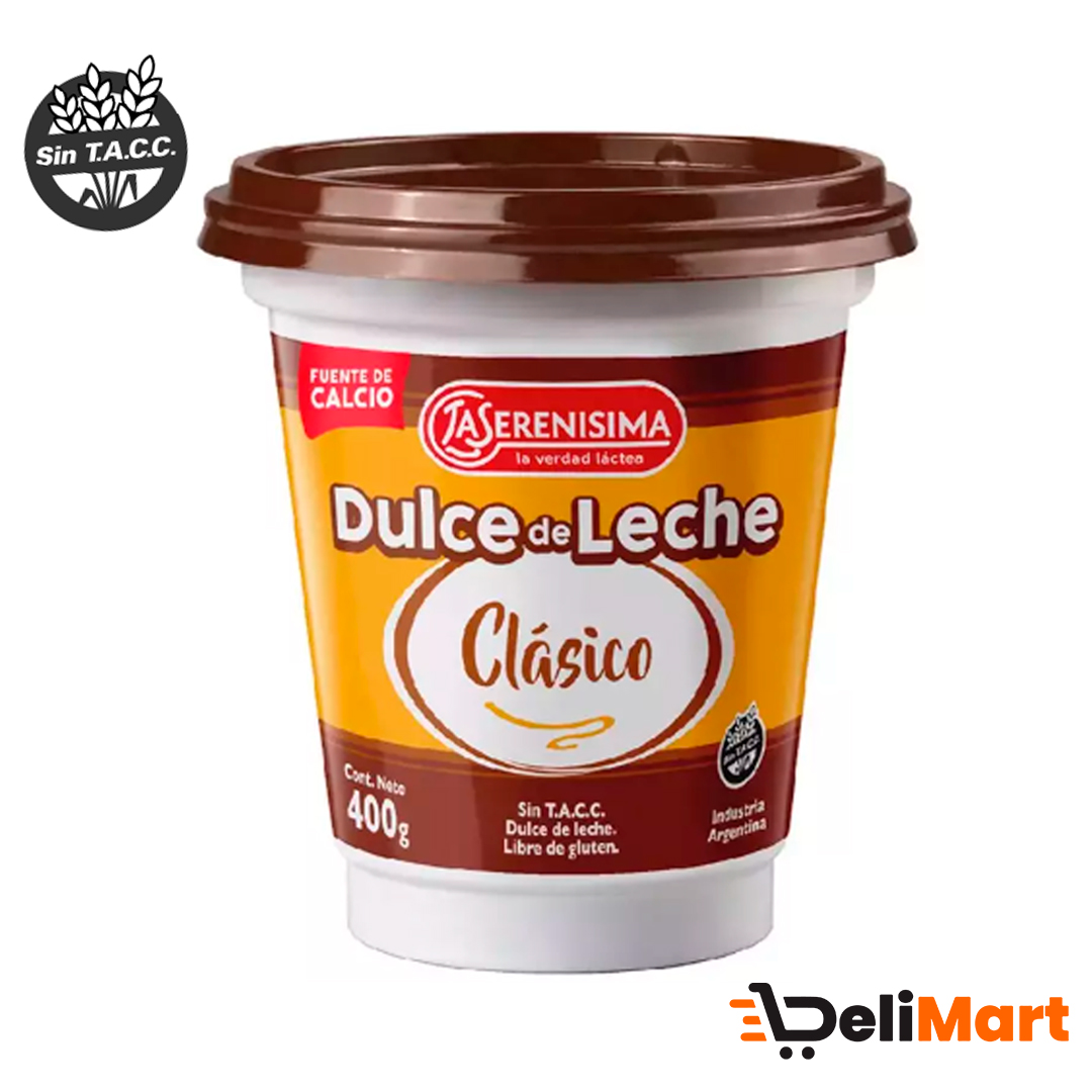 Dulce De Leche Clasico La Serenisima 400 Gr
