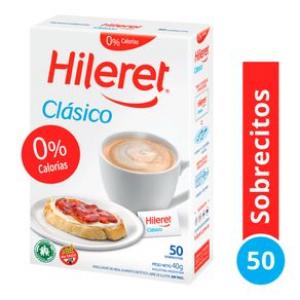 Endulzante Clasico Hileret X 50 Sobrecitos