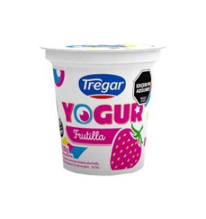 * Yogur Entero Frutilla Tregar 125gr
