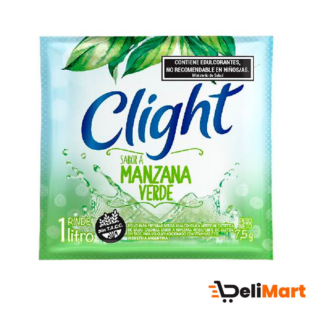 Jugo En Polvo Manzana Verde Clight 7.5 Gr