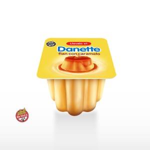 Danette Flan Con Caramelo Super Cremoso 1 x 95 Gr