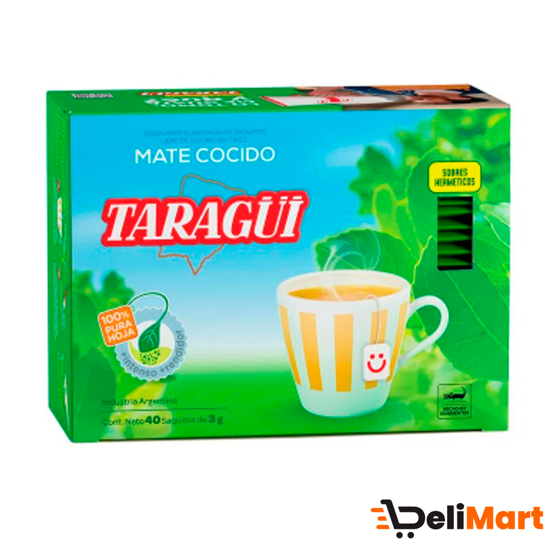 Mate Cocido Taragui 40 U Ensobrado