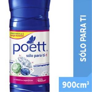 Limpiador Aromatizante Desinfectante Poett Solo Para Ti x 900 Ml