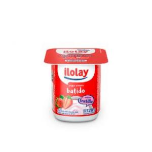 Yogur Batido Entero Ilolay Frutilla 120gr